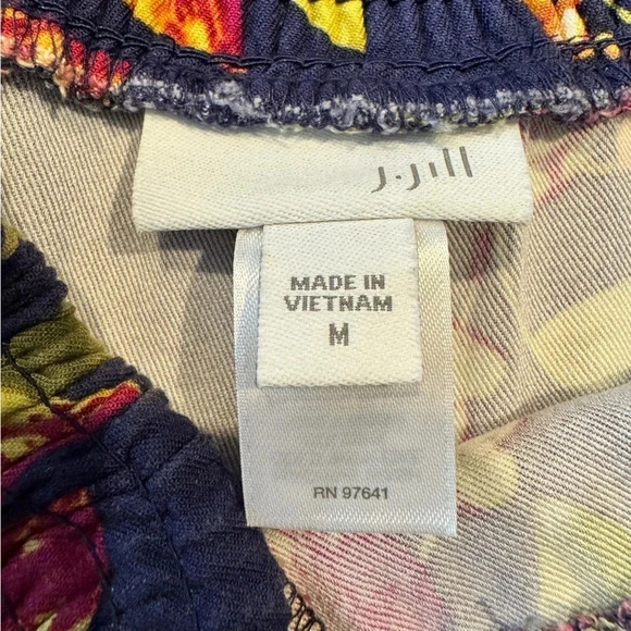 J. Jill Cropped Wide Leg Pull On Pants Women’s size medium - Picture 7 of 10